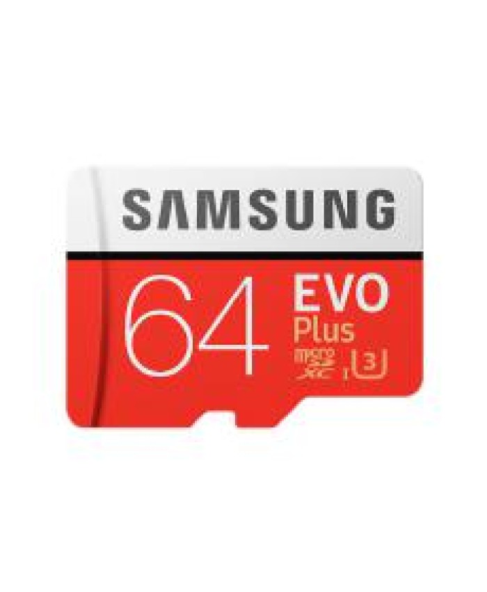 Samsung EVO Plus microSD Card (SD Adapter) 64GB